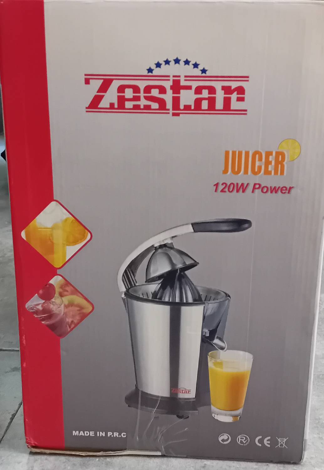 آب میوه گیری Zestar مدل HR-720 