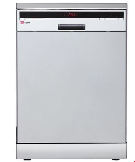  ظرفشویی 14 نفره کرال مدل  MD- 21401S (نقره ای)