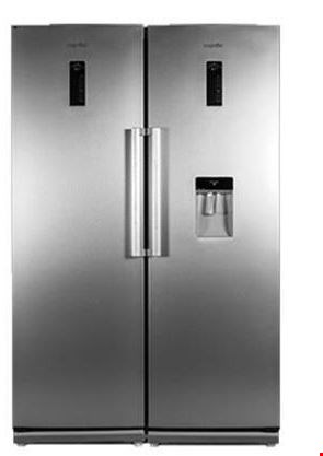 یخچال فریزر دوقلو دیپوینت مدل Depoint D5i (نقره ای)