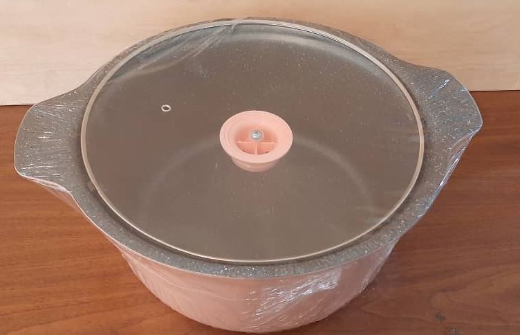 قابلمه 20 سانتی سرویس قابلمه و تابه 13 پارچه آیسن مدل IE-G1361