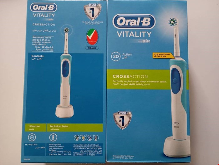 مسواک برقی اورال بی مدل Vitality D12.513w